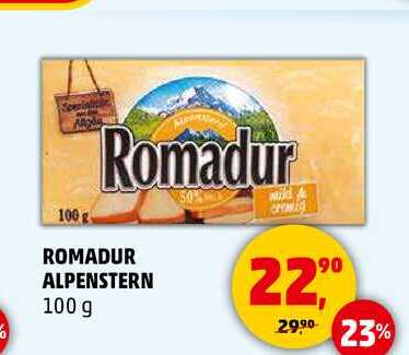 ROMADUR ALPENSTERN, 100 g