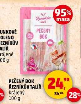 PEČENÝ BOK ŘEZNÍKŮV TALÍŘ, 100 g 