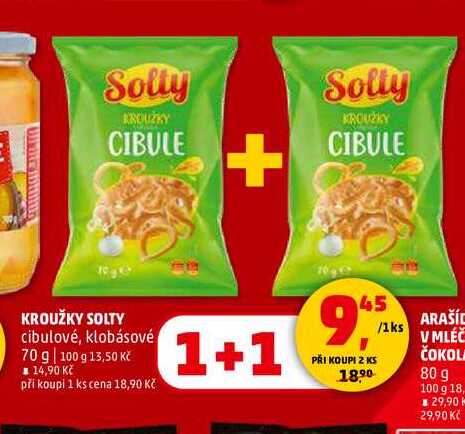 KROUŽKY SOLTY, 70 g 