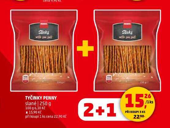 TYČINKY PENNY, 250 g