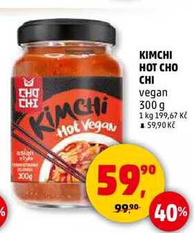 KIMCHI HOT CHO CHI vegan, 300 g 