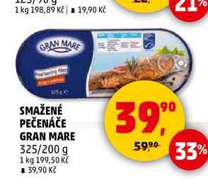 SMAŽENÉ PEČENÁČE GRAN MARE, 325 g