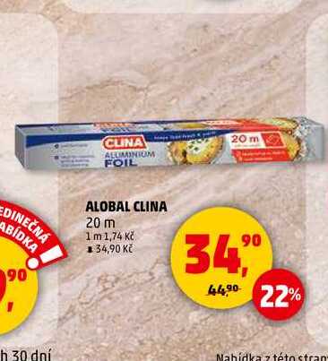 ALOBAL CLINA, 20 m