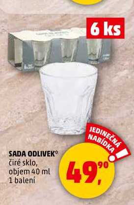 SADA ODLIVEK, 6 ks