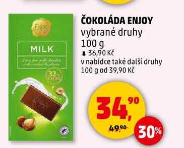 ČOKOLÁDA ENJOY, 100 g 
