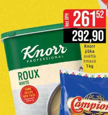 Knorr jiška světlá tmavá 1 kg