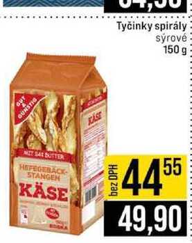 Tyčinky spirály sýrové 150 g