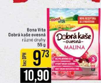 Bona Vita Dobrá kaše ovesná různé druhy 55 g 