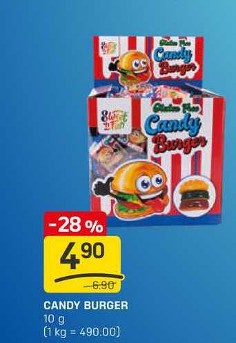 CANDY BURGER 10 g 