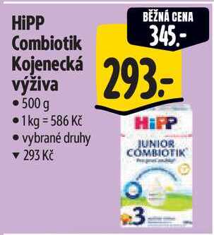 HiPP Combiotik Kojenecká výživa 500 g 