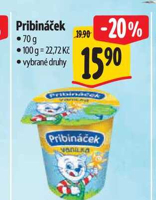 Pribináček  70 g  