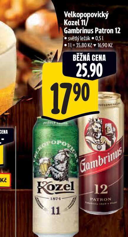 Gambrinus Patron 12 0,5 l
