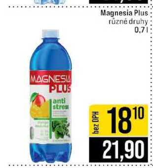 Magnesia Plus různé druhy 0,7l