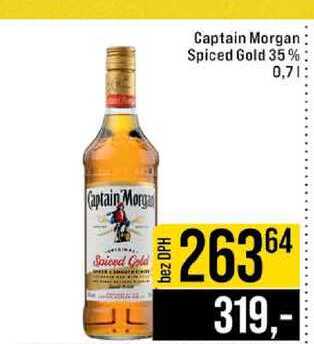 Captain Morgan Spiced Gold 35% 0,7l