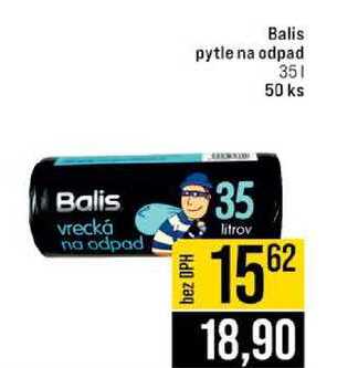 Balis pytle na odpad 35l 50 ks 