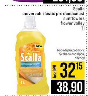 Scalla univerzální čistič pro domácnost sunflowers flower valley 1l