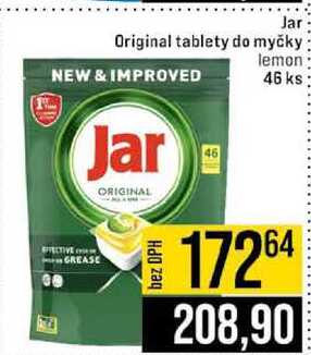 Jar Original tablety do myčky lemon 46 ks 