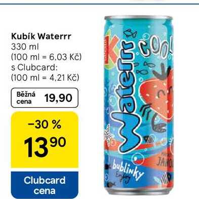 Kubík Waterrr, 330 ml  