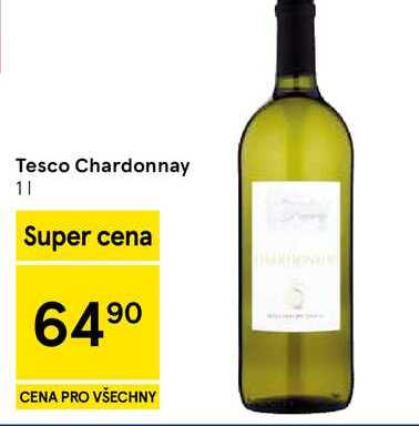 Tesco Chardonnay, 1 l
