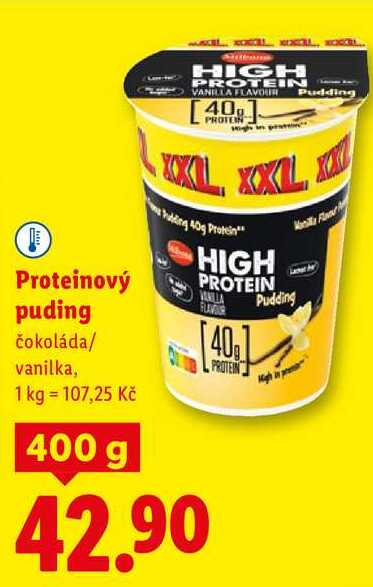 Proteinový puding, 400 g