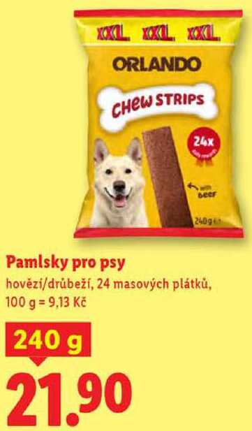 Pamlsky pro psy, 240 g