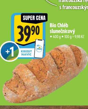 Bio Chléb slunečnicový 400 g