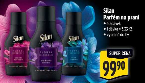 Silan Parfém na praní, 30 dávek 