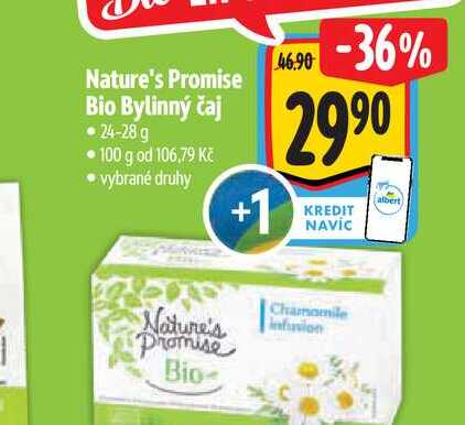 Nature's Promise Bio Bylinný čaj 24-28 g  