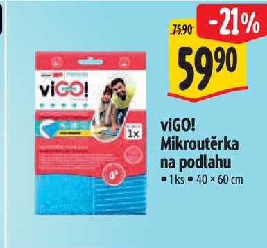 viGO! Mikroutěrka na podlahu