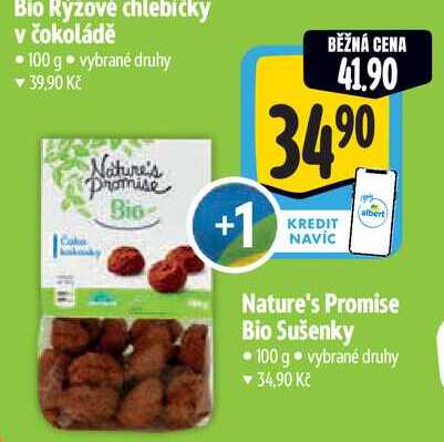 Nature's Promise Bio Sušenky 100 g