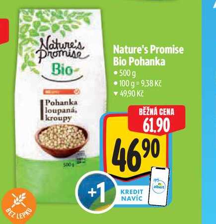  Nature's Promise Bio Pohanka  500 g 