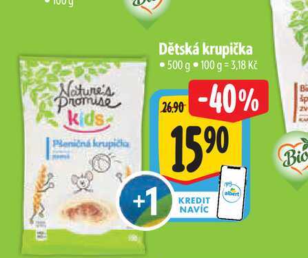  Dětská krupička  500 g 