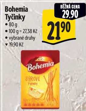 Bohemia Tyčinky, 80 g