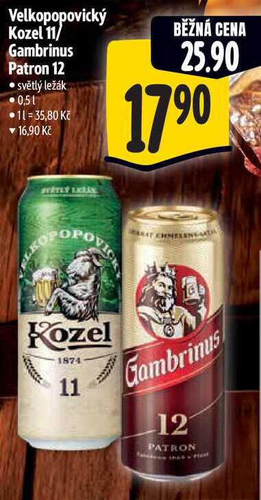 Gambrinus Patron 12, 0,5 l