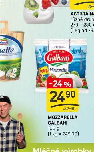 MOZZARELLA GALBANI 100 g 