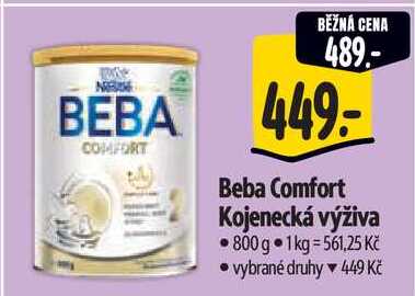 Beba Comfort Kojenecká výživa, 800 g 