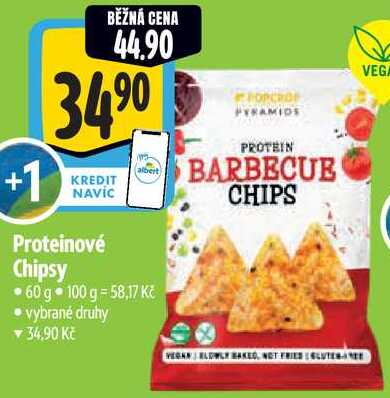 Proteinové Chipsy, 60 g 