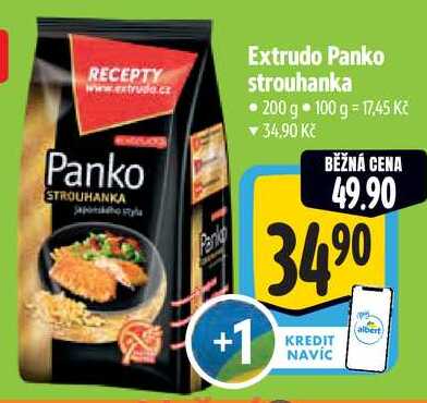 Extrudo Panko strouhanka, 200 g