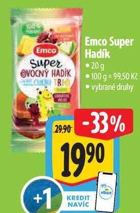 Emco Super Hadík, 20 g