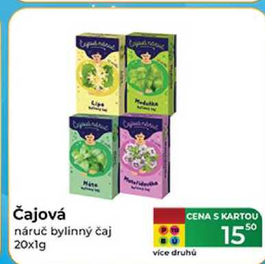 Čajová náruč bylinný čaj 20x1 g