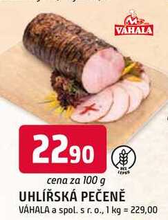 UHLÍŘSKÁ PEČENĚ 100 g