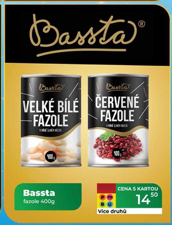 Bassta fazole 400g  
