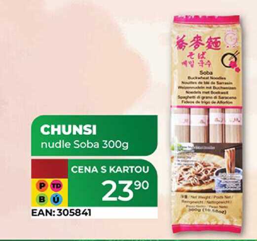 CHUNSI nudle Soba 300g 