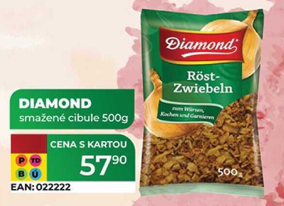 DIAMOND smažené cibule 500g 