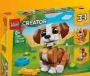 ROZTOMILÁ ZVÍRATA: ROZTOMILÉ ŠTENÁTKO LEGO® CREATOR 3 V 1