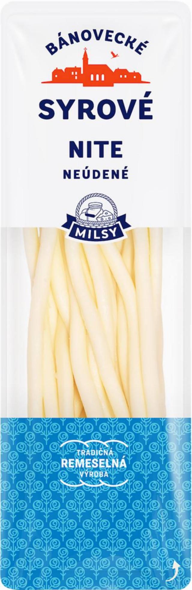 Bánovecké Sýrové nitě různé druhy