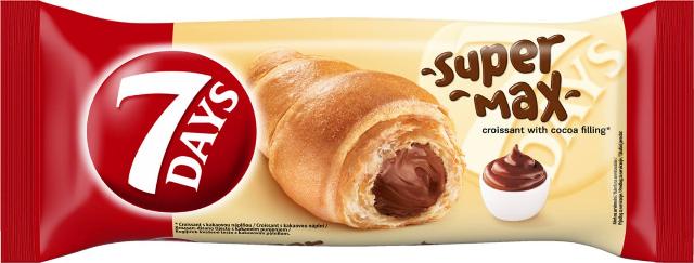 7Days Croissant kakaová náplň