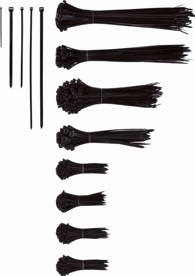 PARKSIDE Sada stahovacích pásků 1 000dílná