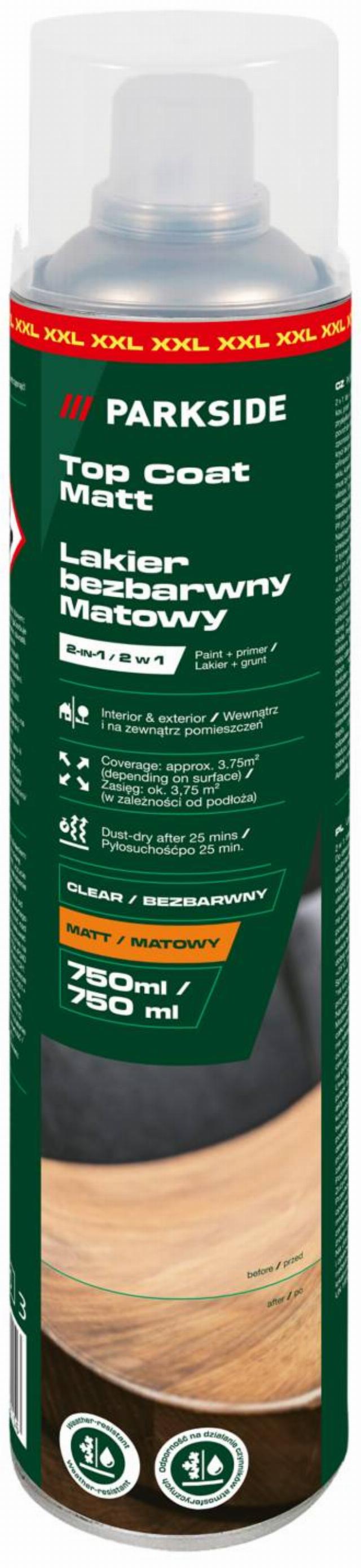 PARKSIDE Lak objem: 750 ml