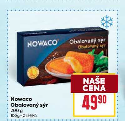 Nowaco Obalovaný sýr 200 g